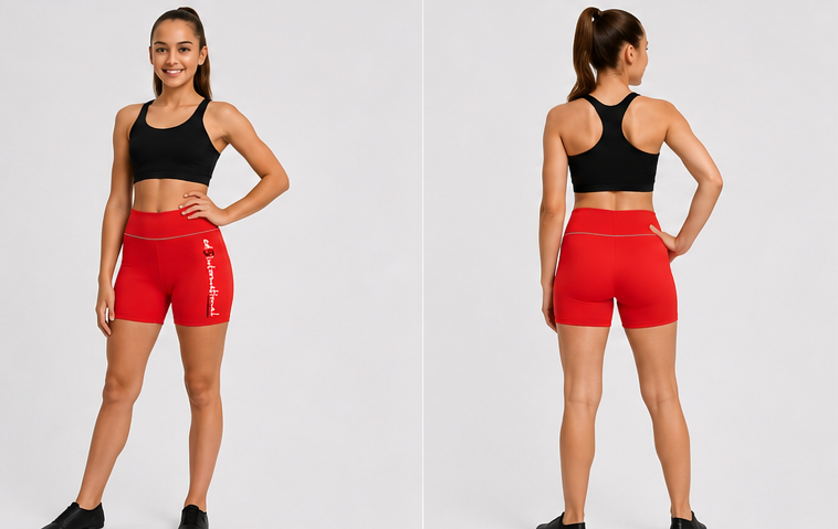 Activewear High Waist Shorts